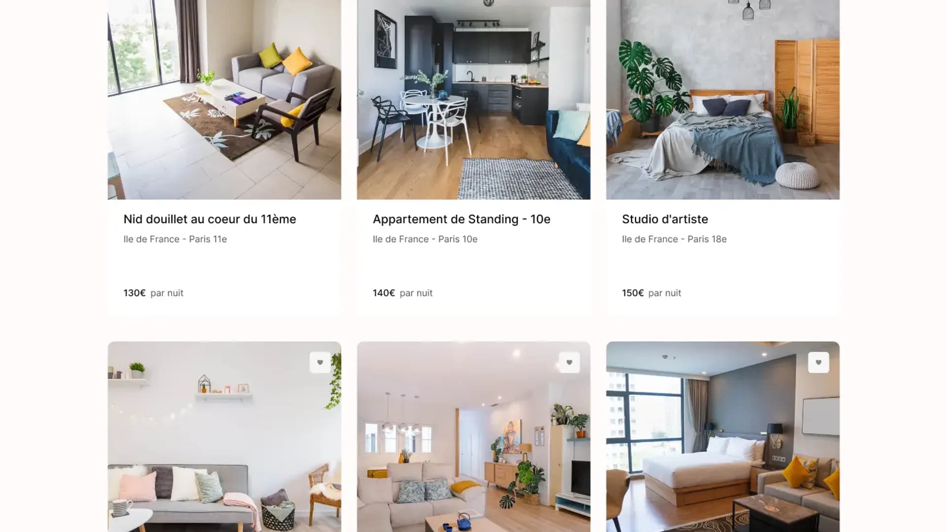 Accueil du projet Kasa